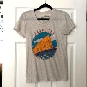 Red Rocks t-shirt